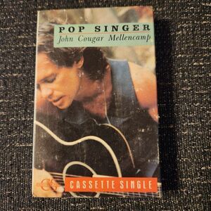 JOHN COUGAR MELLENCAMP Pop Singer CASSETTE TAPE Single Cassingle